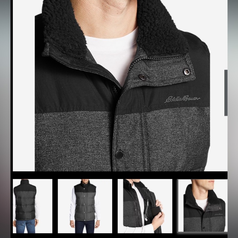 Eddie Bauer Noble Down Vest - Picture 4 of 7